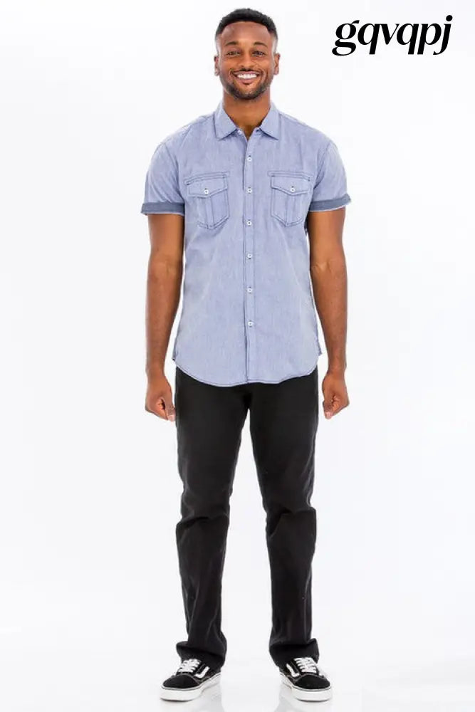Cloud Nine Casual Short Sleeve Hot - L / OCEAN - T-shirts