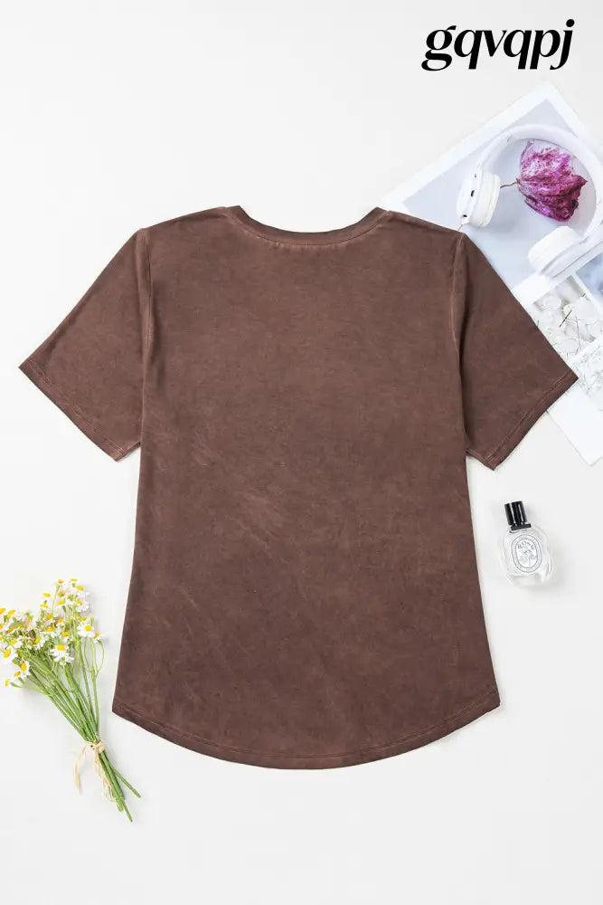 cloud-nine-chestnut-crossoverd - Tops/Tops & Tees