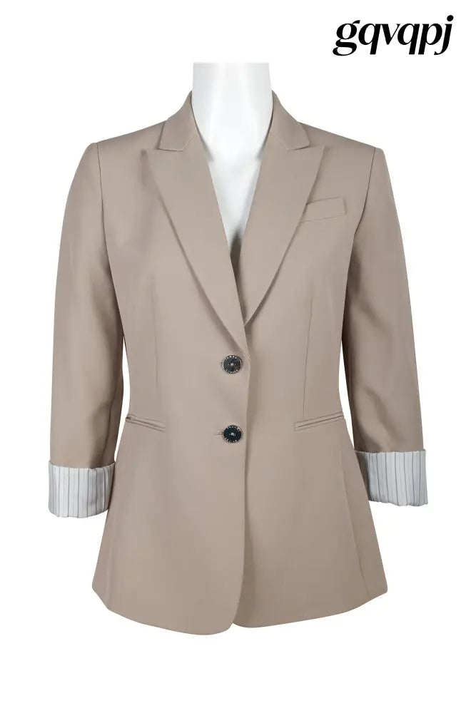 Cloud Nine Cuffed Sleeve Hoted - 4 / CAMEL - Women’s Clothing