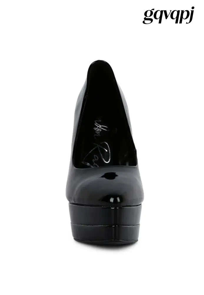 cuddles-patent-pu-high-heeled-sandals - Heels