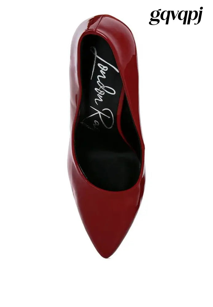cuddles-patent-pu-high-heeled-sandals - Heels