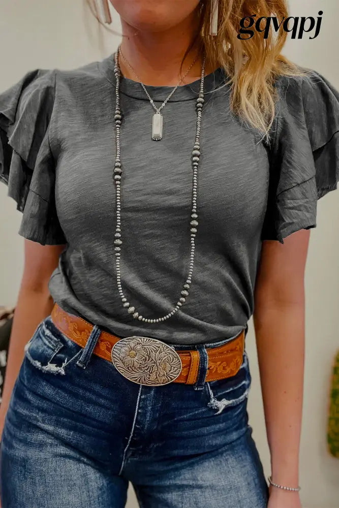 gray-featherlight-everyday-tee - Tops/Tops & Tees